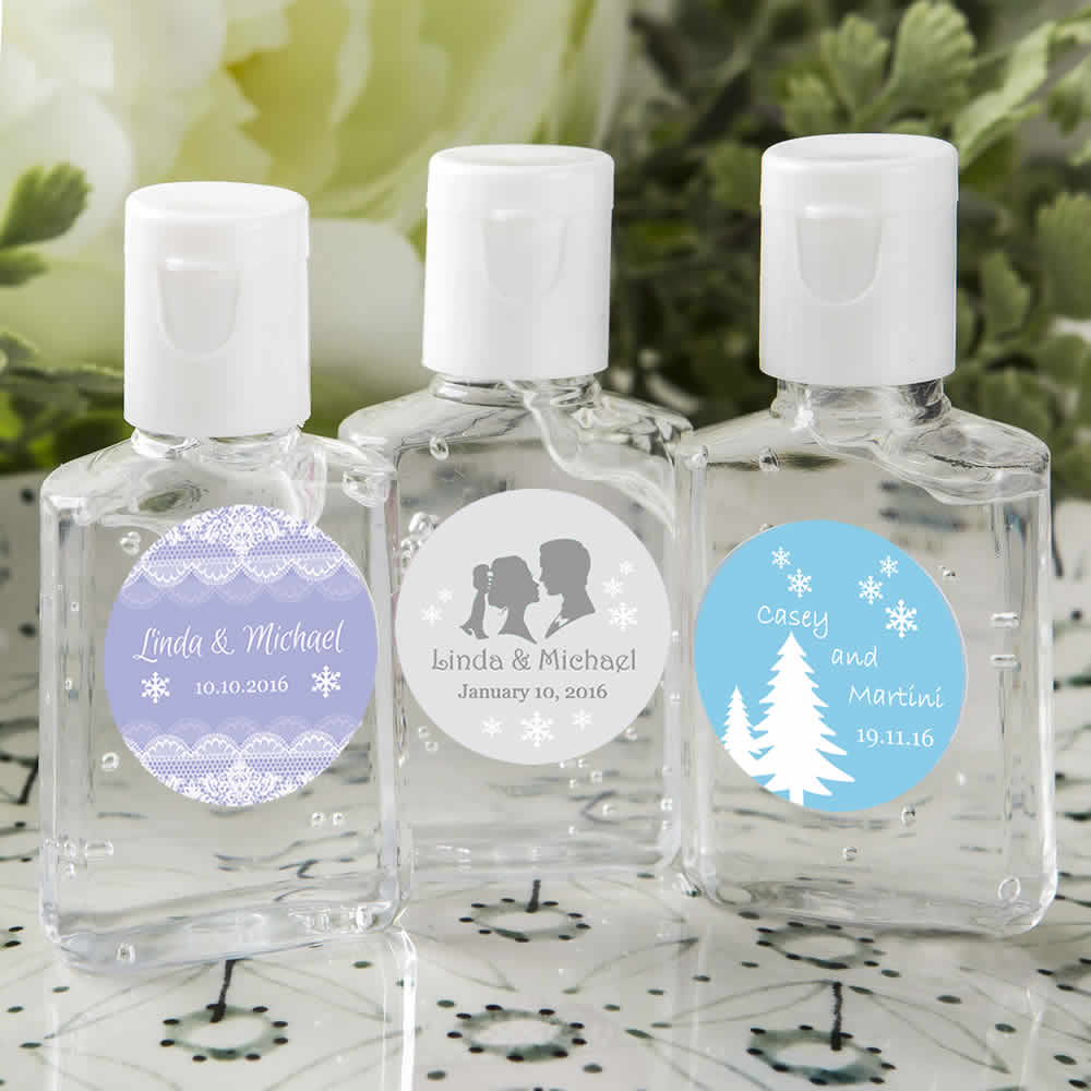 Personalized Hand Sanitizer Favors FREE Assembly