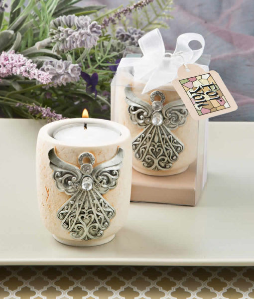 Angel Design Candle Tea Light Holder