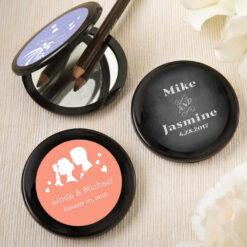 personalized compact mirror favors