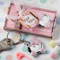 baby carriage keychain