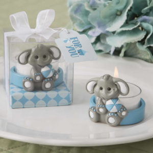 baby boy candle favors