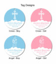 baptism tag designs