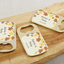 fall wedding party favors