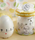 about to hatch egg timer baby shower favors