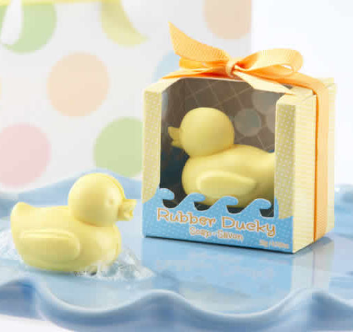 Rubber Ducky Baby Shower Favors Free Rush With Custom Tags