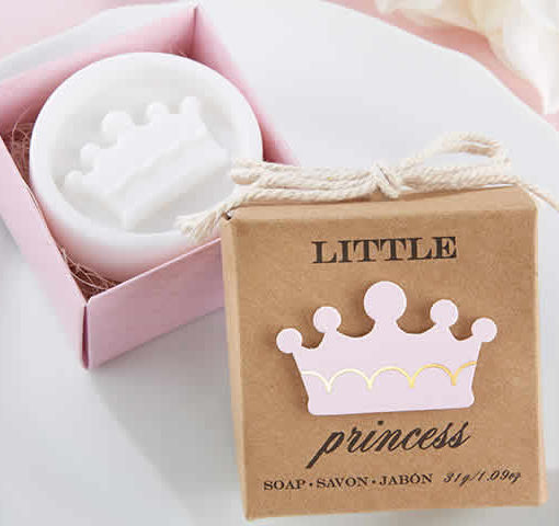 princess baby shower favors