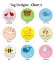 tag design chart 4 baby shower