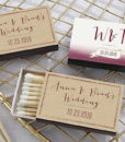 personalized matchboxes