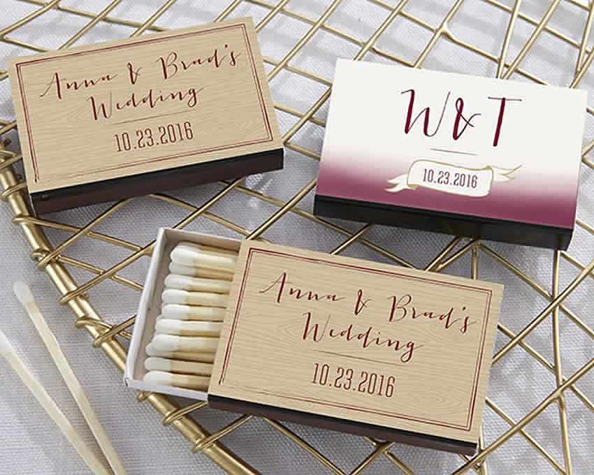 150 personalized matchbooks wedding favors bridal shower custom printed matches
