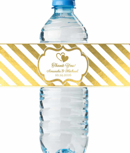 custom water bottle labels