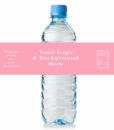 customized water bottle labels wedding1