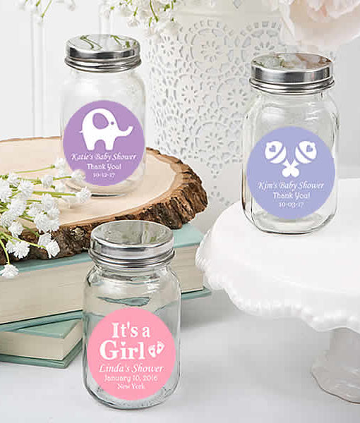 personalised baby shower favors