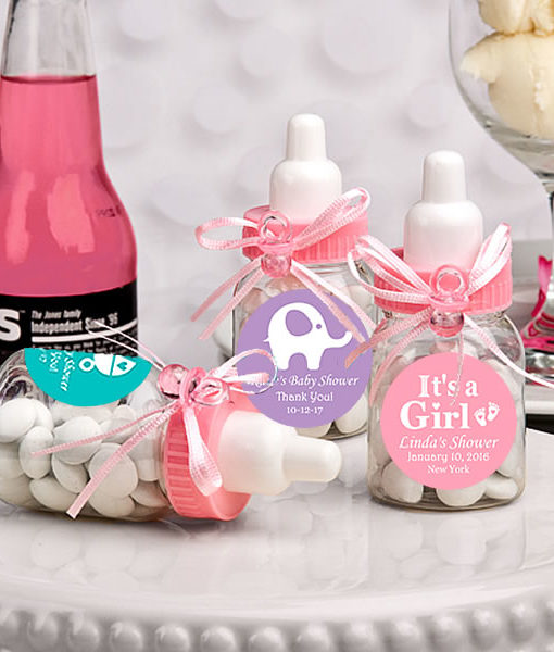 baby bottle party favors