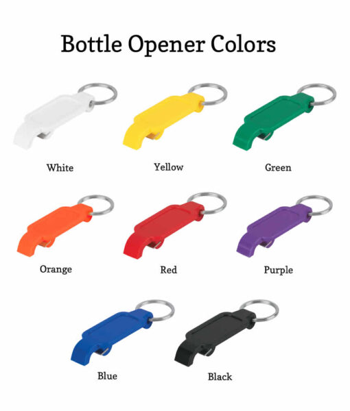 bottle opener color options