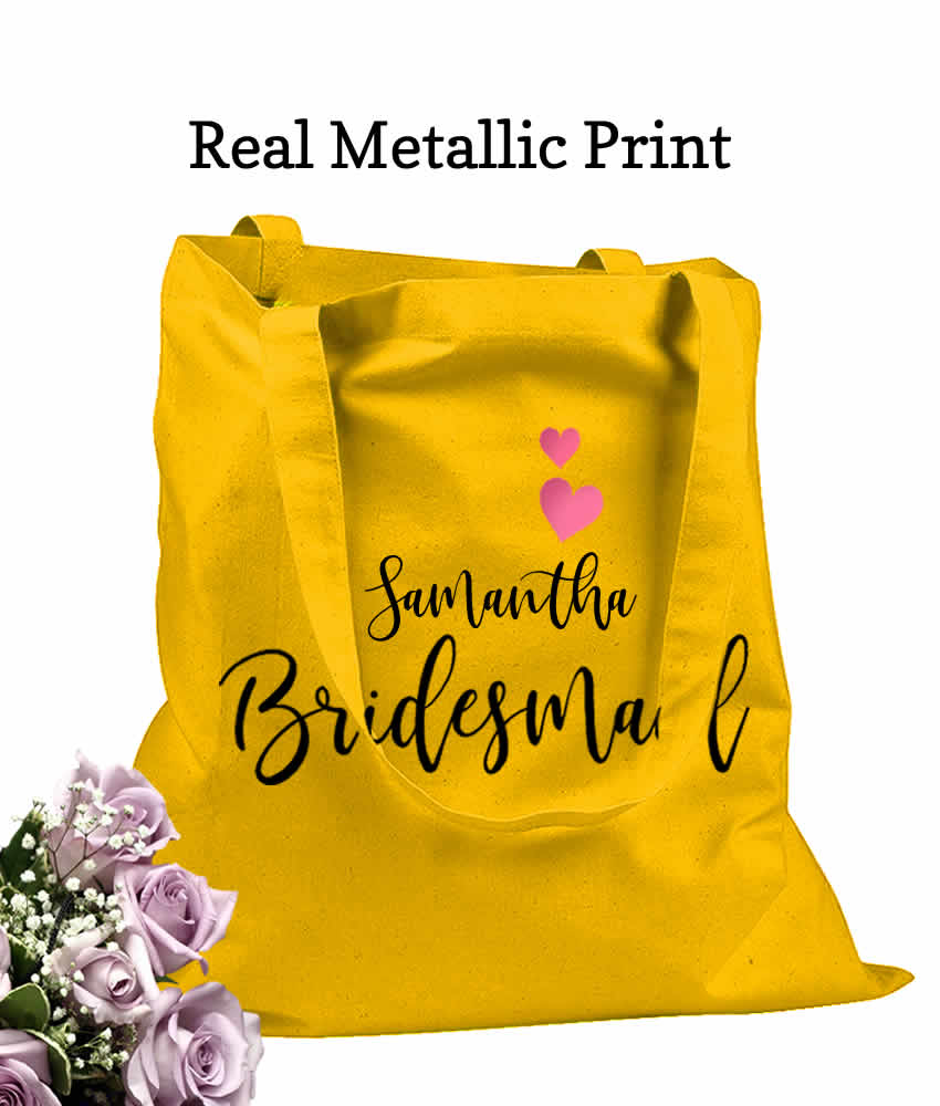 personalised bridesmaid bags