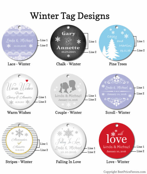tag design chart winter