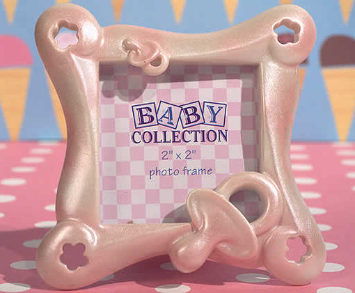Pink Pacifier Photo Frame