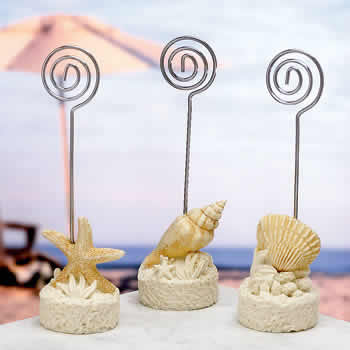 Beach Themed Place Card Holders Bestpricefavors Com