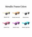 metallic frame color options