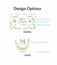 personalized wedding matches garden