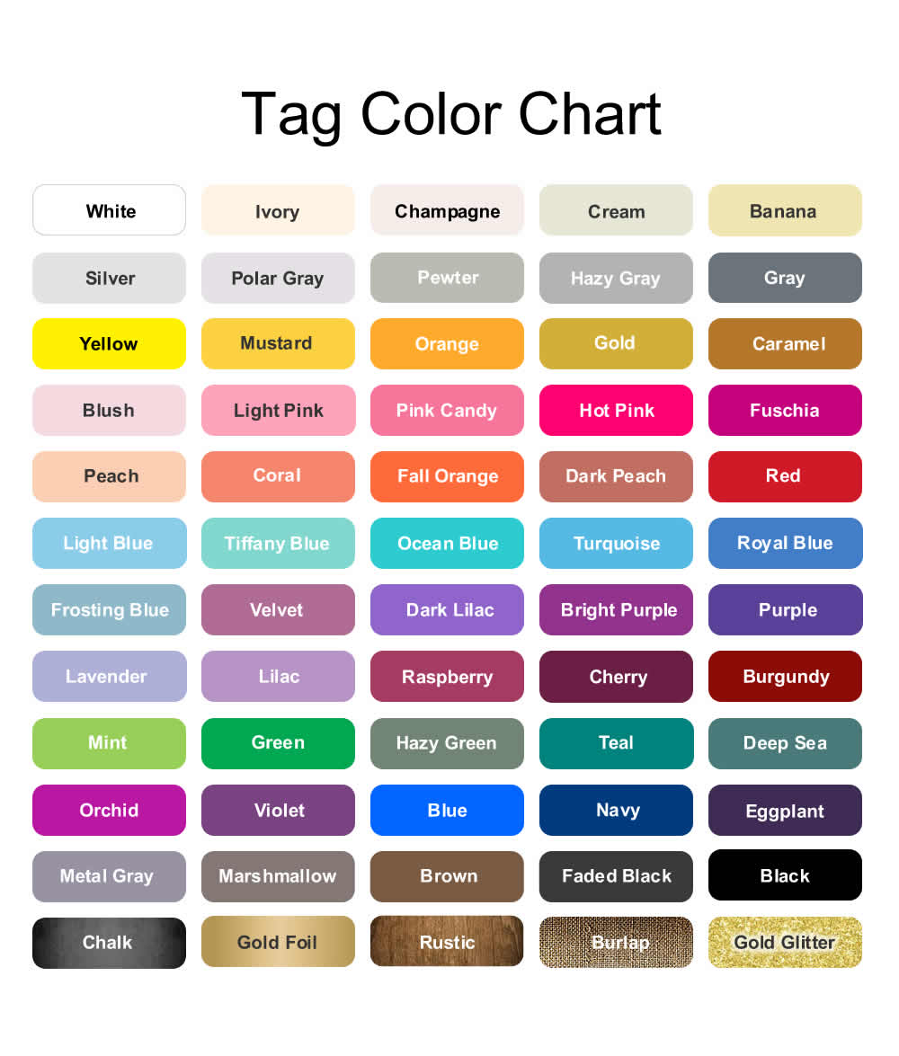 tag color options