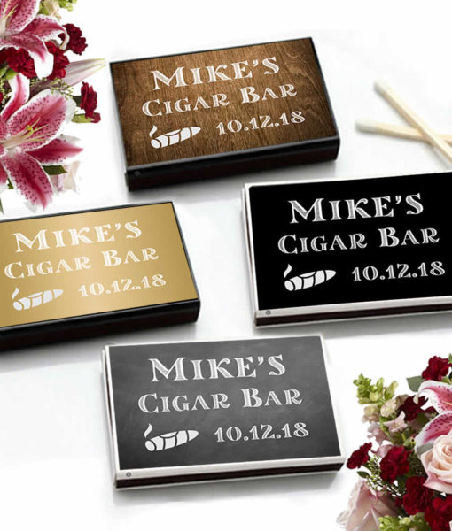 wedding cigar bar ideas