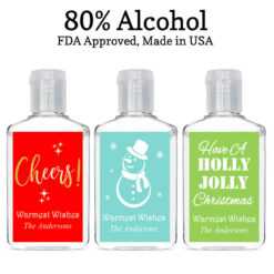 holiday hand sanitizers