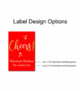 label design options sanitizer