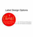 label design options text