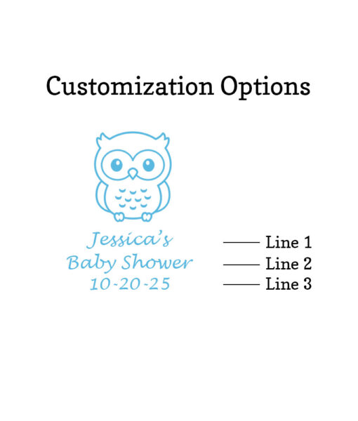 baby owl customization option