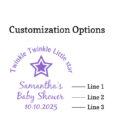 twinkle twinkle customization