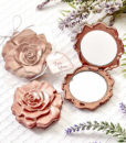 dusty rose mirror compacts