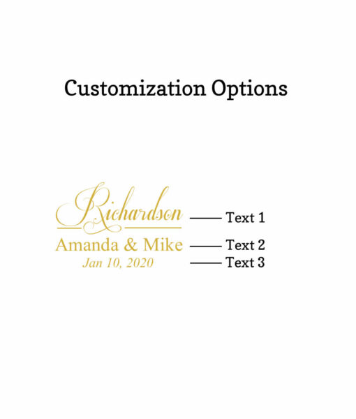 last name script customization options