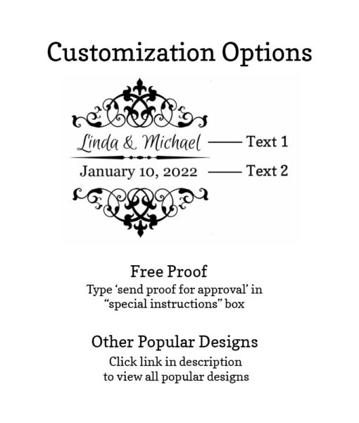 scroll customization options free proof