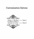 scroll glassware customization options