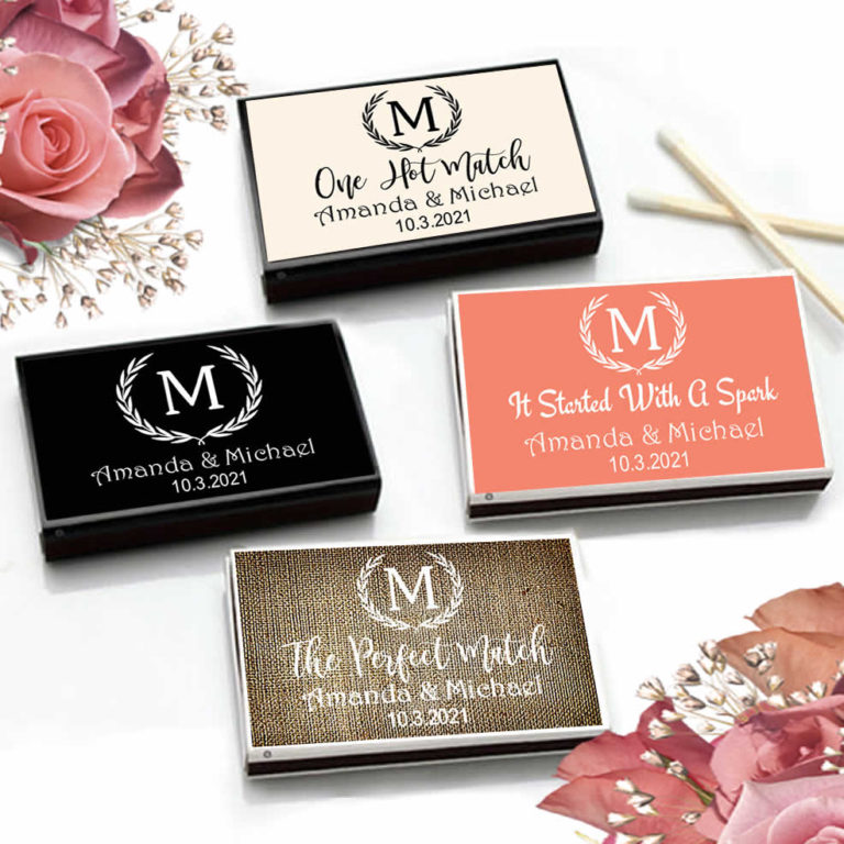 Personalized Matches Wedding Matches Cheap Custom Match Boxes