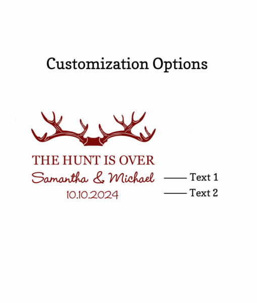 hunt is over customization options