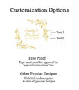 leaf border customization options free proofs