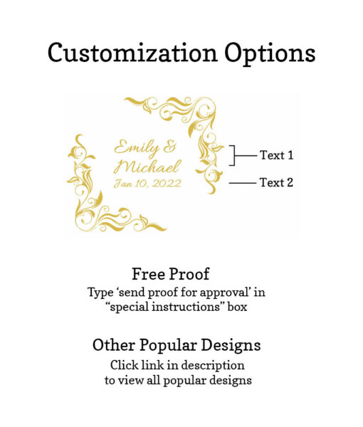 leaf border customization options free proofs