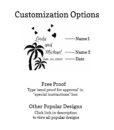 palm trees customization options free proof