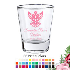 angel butterfly shot glass