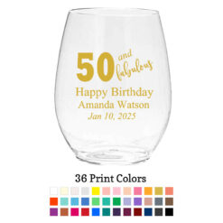 50 fabulous plastic wine glasses