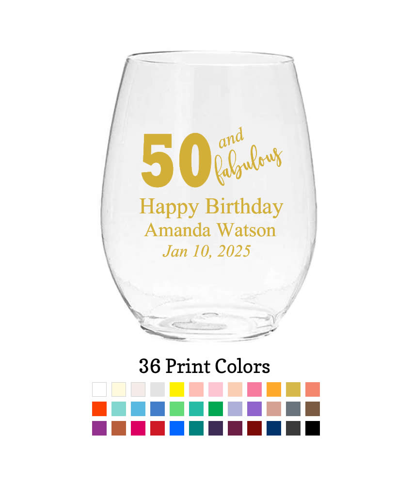 50 fabulous plastic wine glasses