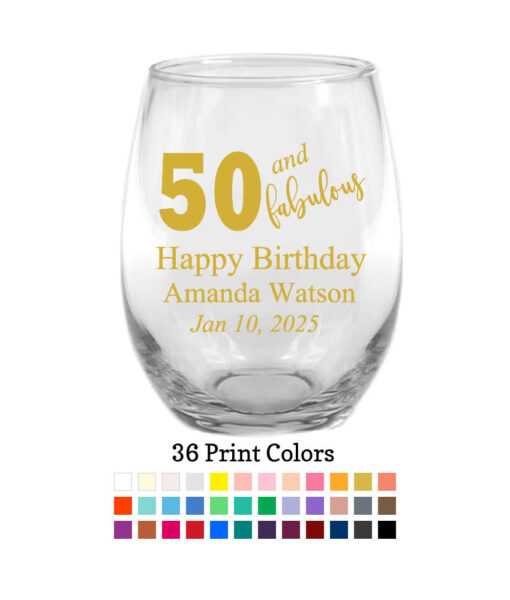 50 fabulous wine glasses