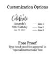 celebrate-customization-options free proof