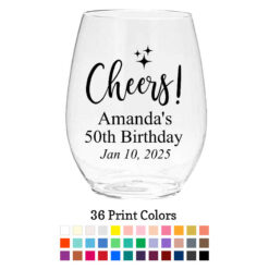 cheers plastic wine glasses