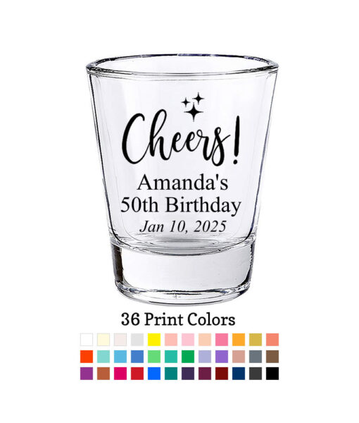 cheers shot glass