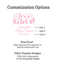 it_s a girl coaster customization free proof