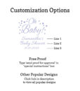 oh baby coaster customization free proof