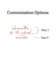 name signature customization options